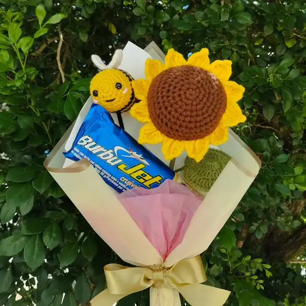imagen Flores Tejidas
